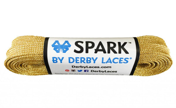 Derby Laces (Spark 10mm) - Gold