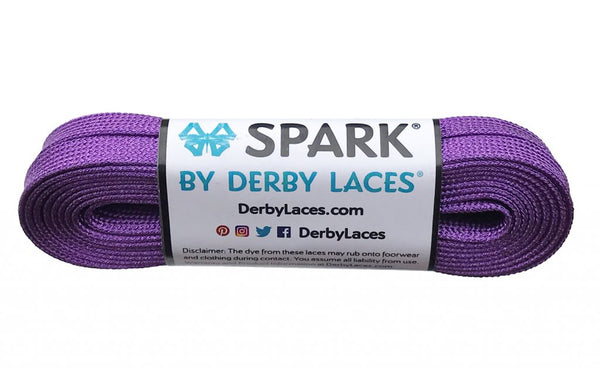 Derby Laces (Spark 10mm) - Purple