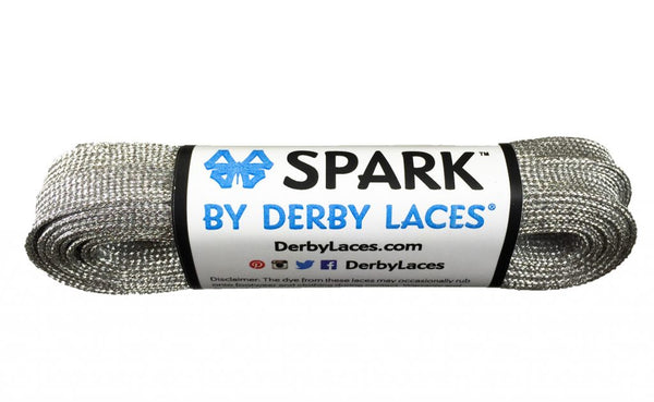 Derby Laces (Spark 10mm) - Silver