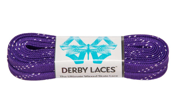 Derby Laces (Waxed 10mm) - Purple