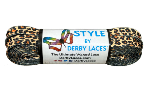 Derby Laces (Style 10mm) - Leopard