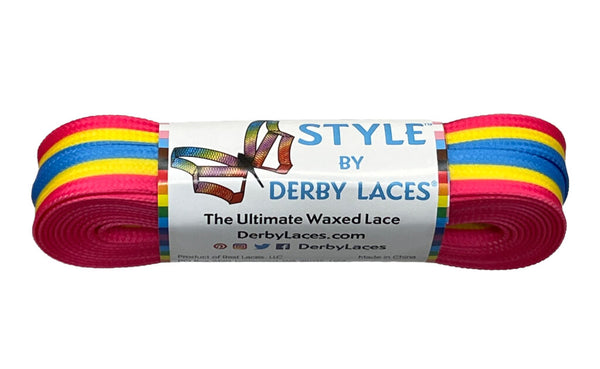 Derby Laces (Style 10mm) - Pan Stripe