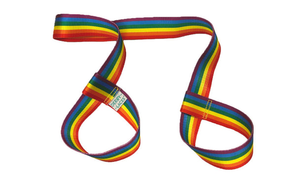 Derby Laces Skate & Gear Leash - Rainbow Stripe