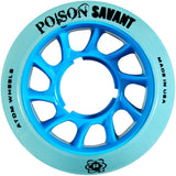 Atom Poison Savant Hybrid Wheel - 59mm x 38mm (4pk, multiple colors)