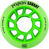 Atom Poison Savant Hybrid Wheel - 59mm x 38mm (4pk, multiple colors)
