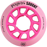 Atom Poison Savant Hybrid Wheel - 59mm x 38mm (4pk, multiple colors)