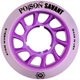 Atom Poison Savant Hybrid Wheel - 59mm x 38mm (4pk, multiple colors)