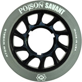Atom Poison Savant Hybrid Wheel - 59mm x 38mm (4pk, multiple colors)