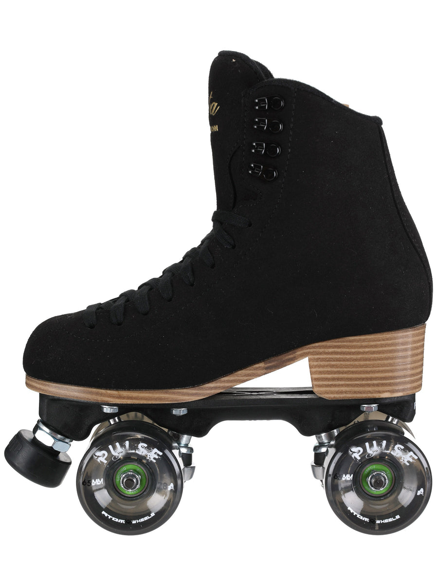 Jackson Vista Black Nylon Viper Roller Skates (NO WHEELS OR BEARINGS) RollATL LLC