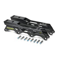 Rollerblade Twister Inline Frame Set - 243mm, 4x80mm (1pr)