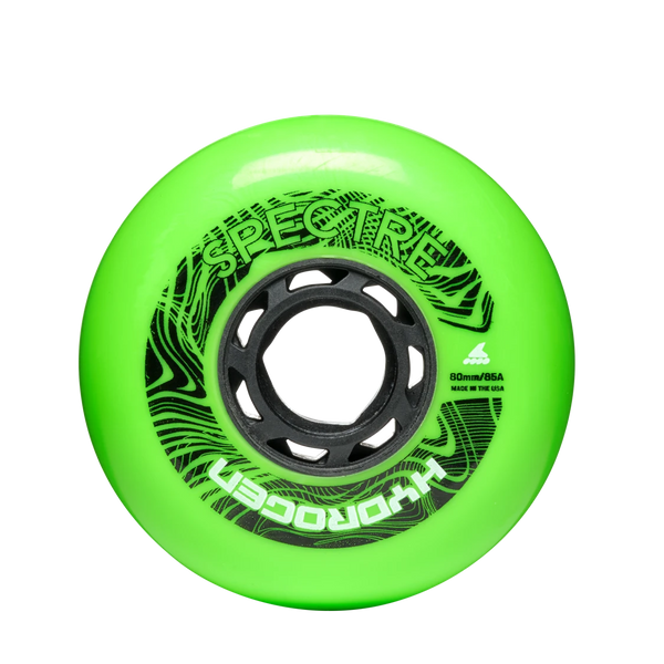 Rollerblade Premium Hydrogen Spectre Wheels Green Apple (4pk)