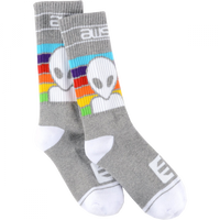 Alien Workshop Spectrum Crew Socks - Heather Grey