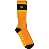 Anti Hero Hecho Por EMB Crew Socks - Orange/Yellow/Black (1pr)