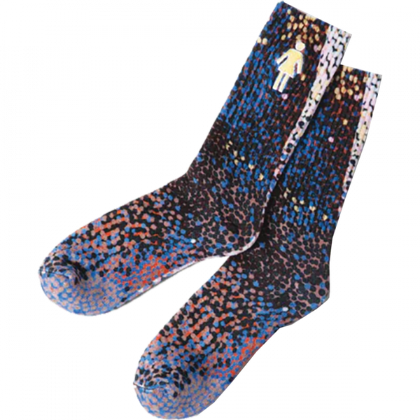 Girl Suzuki Dot Crew Socks - Multi (1pr)