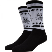 PSOCKADELIC Crossbone Crew Socks - 1pr