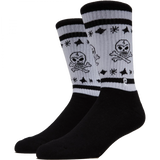 PSOCKADELIC Crossbone Crew Socks - 1pr