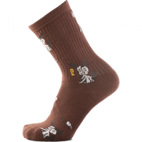 PSOCKADELIC Dog World Crew Socks - (1pr)