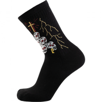 PSOCKADELIC Dying to Live Crew Socks - (1pr)