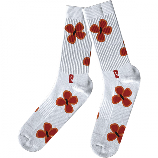 PSOCKADELIC Flower Crew Socks - 1pr