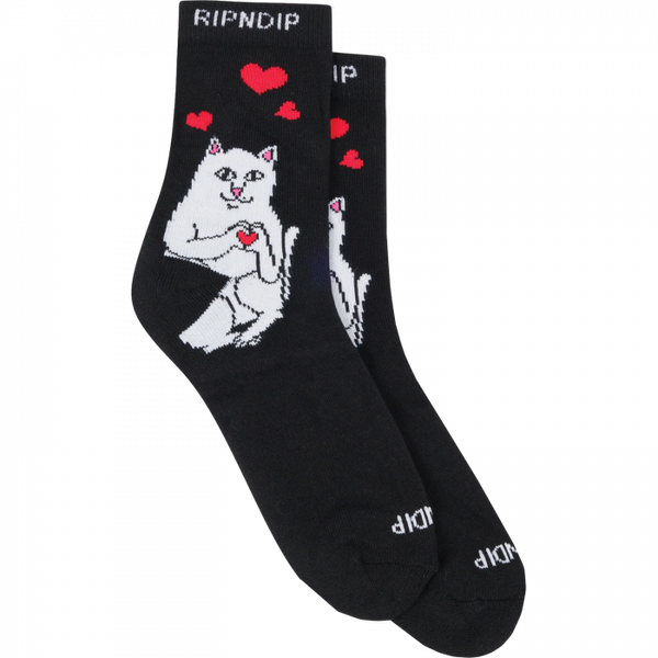 Rip N Dip Nermal Loves Mid Socks Black