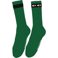 Toy Machine Seek Crew Socks - Green (1pr)