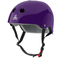 Triple8 THE Certified Sweatsaver Helmet - Purple Glossy