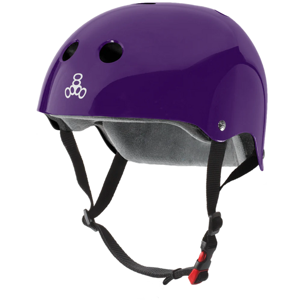 Triple8 THE Certified Sweatsaver Helmet - Purple Glossy