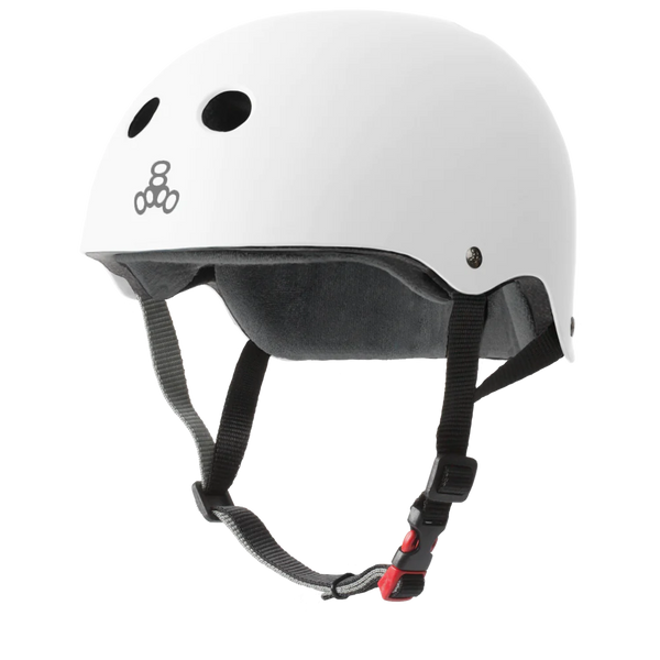Triple8 THE Certified Sweatsaver Helmet - White Matte
