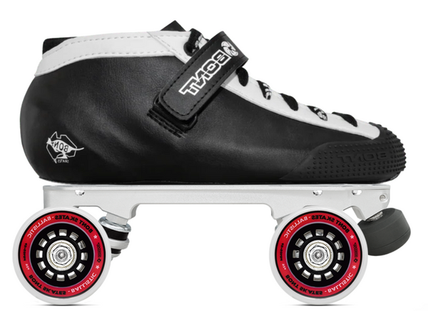 Bont Hybrid Tracer Roller Skates Black/White (NO WHEELS OR BEARINGS)