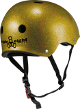 Triple8 THE Certified Sweatsaver Helmet - Gold Glitter