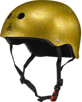 Triple8 THE Certified Sweatsaver Helmet - Gold Glitter