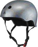 Triple8 THE Certified Sweatsaver Helmet - Silver Glitter