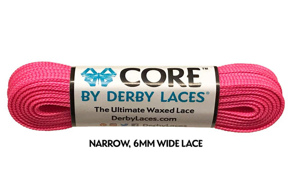 Derby Laces (Core 6mm) - Hot Pink