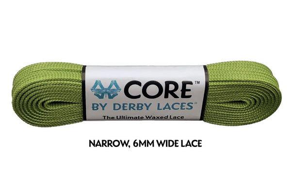 Derby Laces (Core 6mm) - Olive Green