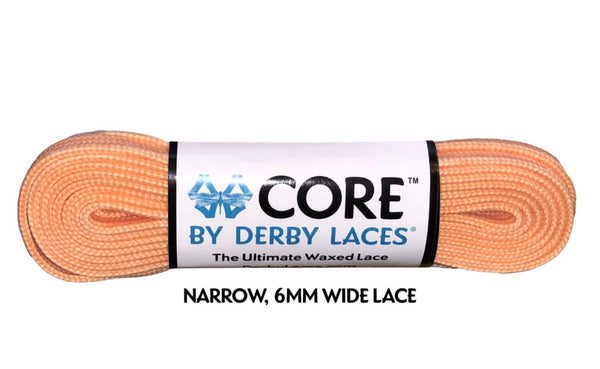 Derby Laces (Core 6mm) - Peach