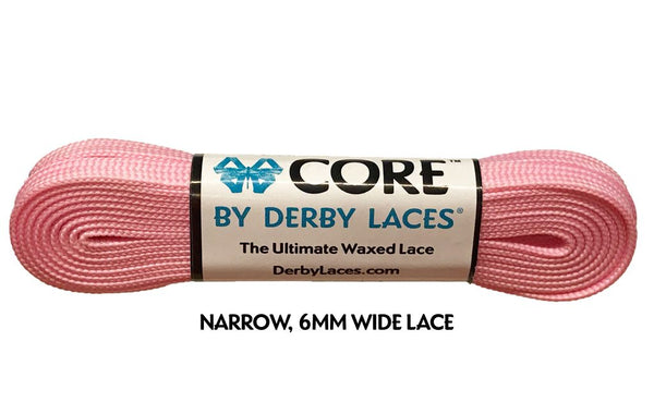 Derby Laces (Core 6mm) - Pink Cotton Candy