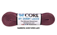 Derby Laces (Core 6mm) - Pomegranate
