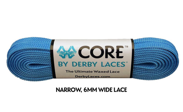 Derby Laces (Core 6mm) - Pool Blue