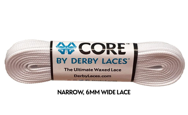 Derby Laces (Core 6mm) - White