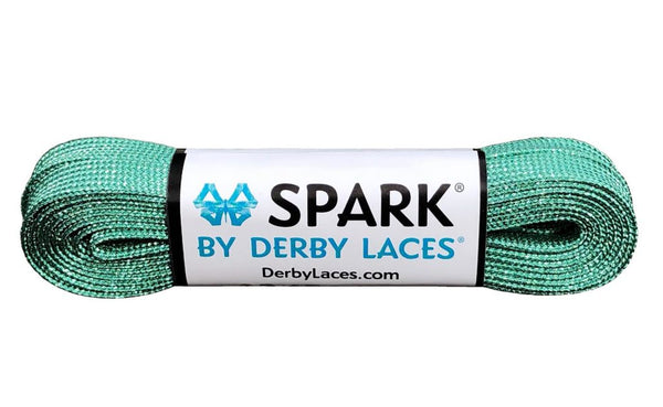 Derby Laces (Spark 10mm) - Aquamarine