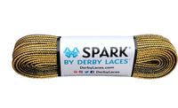 Derby Laces (Spark 10mm) - Gold/Black Stripe