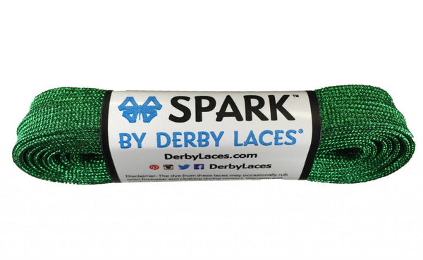 Derby Laces (Spark 10mm) - Green