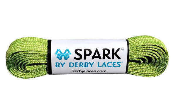 Derby Laces (Spark 10mm) - Lime Green