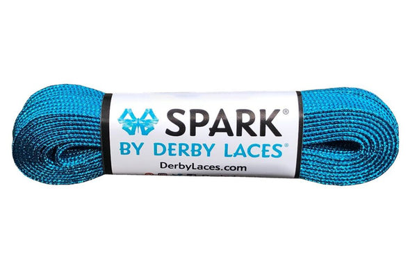 Derby Laces (Spark 10mm) - Pool Blue