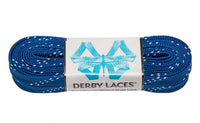 Derby Laces (Waxed 10mm) - Blue