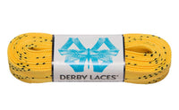 Derby Laces (Waxed 10mm) - Yellow