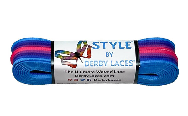 Derby Laces (Style 10mm) - Arctic Sunset Stripe