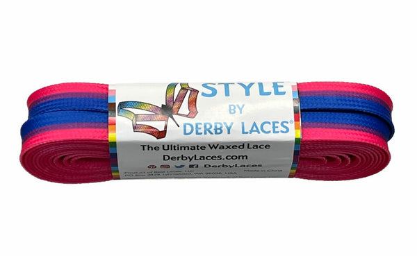 Derby Laces (Style 10mm) - Bi Stripe