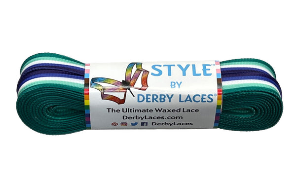 Derby Laces (Style 10mm) - MLM Stripe