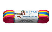 Derby Laces (Style 10mm) - Pan Stripe